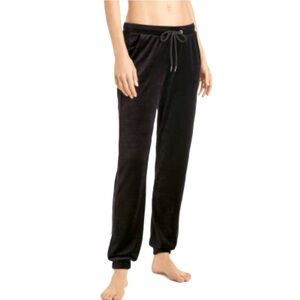 Hanro Velour Pants Black (Size: Medium)
